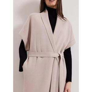 Phase Eight Wendy Shawl Collar Knit Gilet
